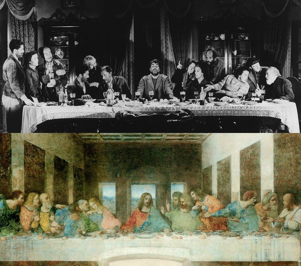Leonardo Da Vinci «Ο Μυστικός Δείπνος» (1495–1498) - Viridiana (1961)