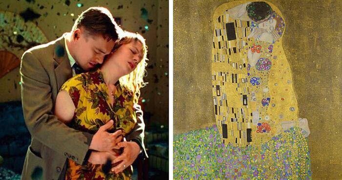 Shutter Island, Martin Scorsese (2010) -To φιλί, Gustav Klimt (1908)