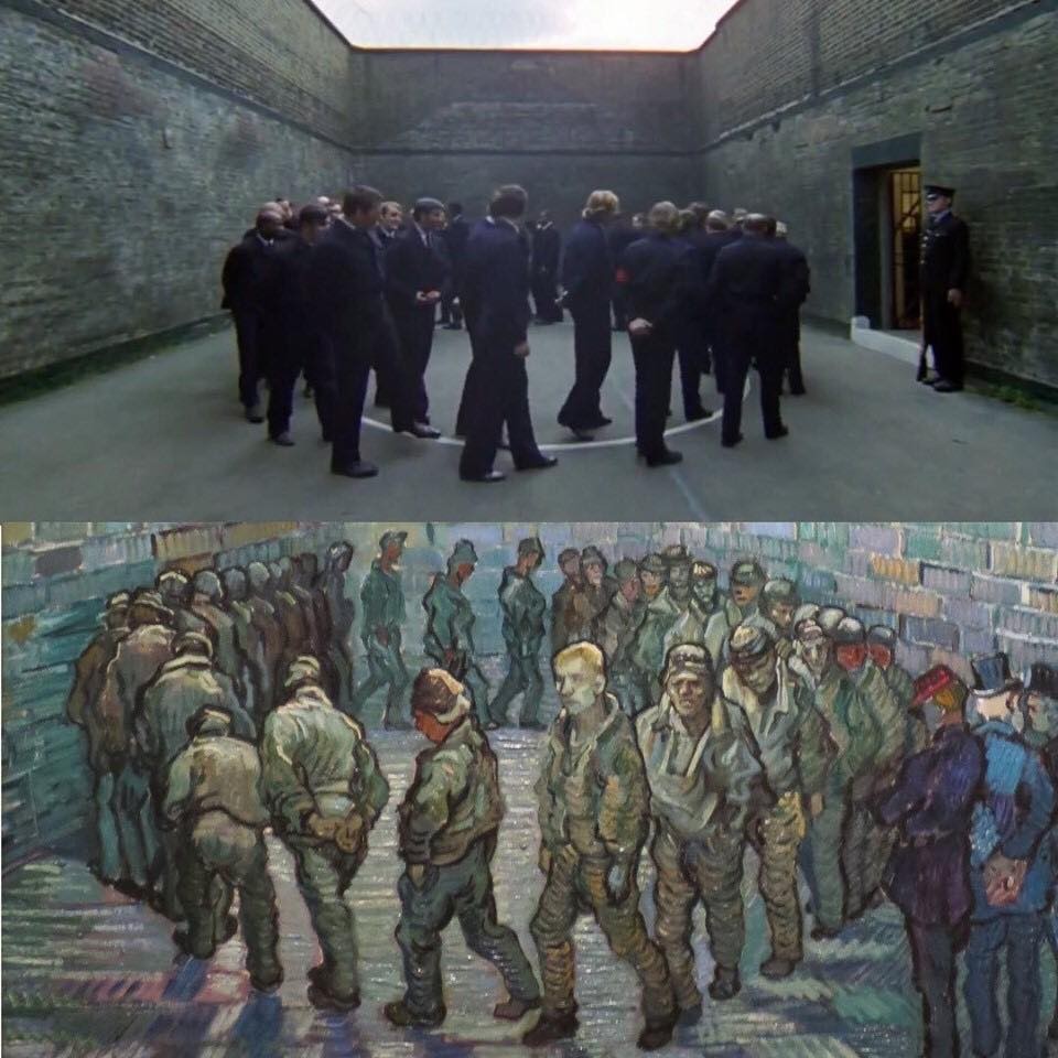 «A Clockwork Orange» του Stanley Kubrick (1971) - «The Prisoners' Round» (1890)