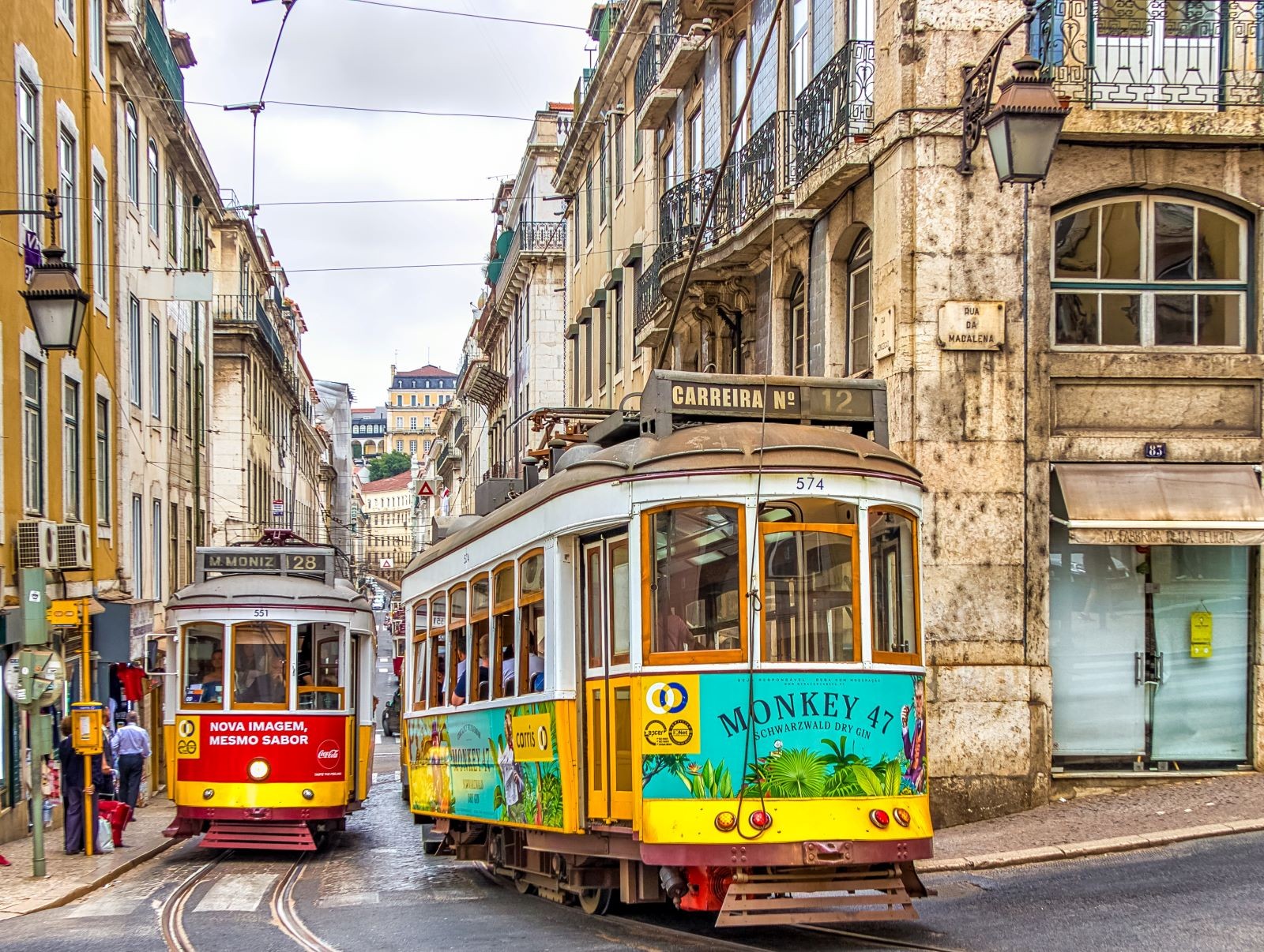 Τα κίτρινα τραμ της Λισαβόνας