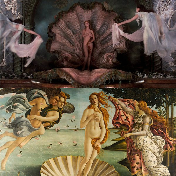 Sandro Botticelli «The Birth of Venus» 1485-1486 - «The Adventures of Baron Munchausen» (1988)