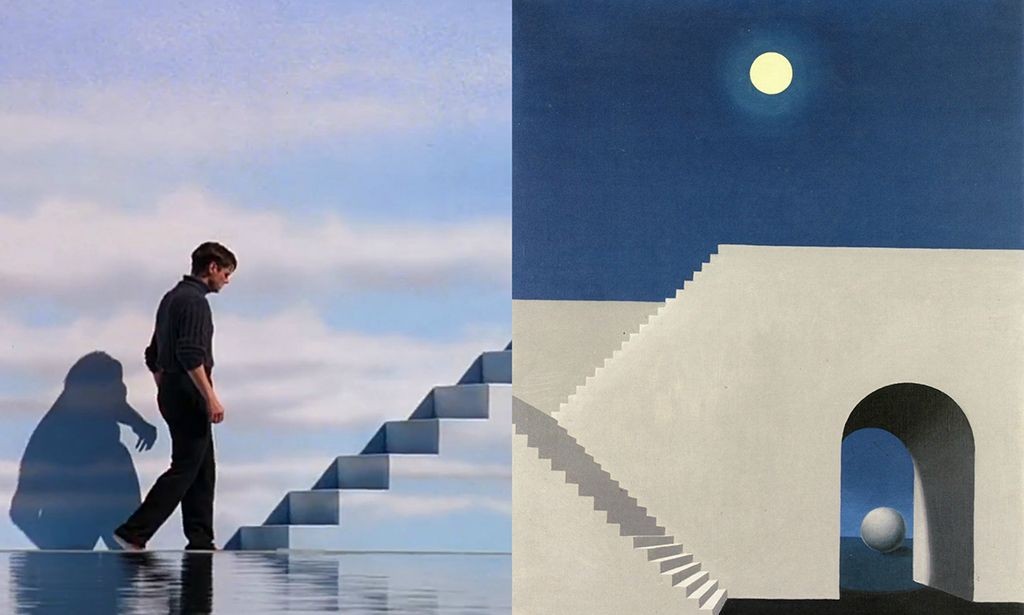 The Truman Show,  Peter Weir (1998) - Architecture au Clair de Lune,  René Magritte