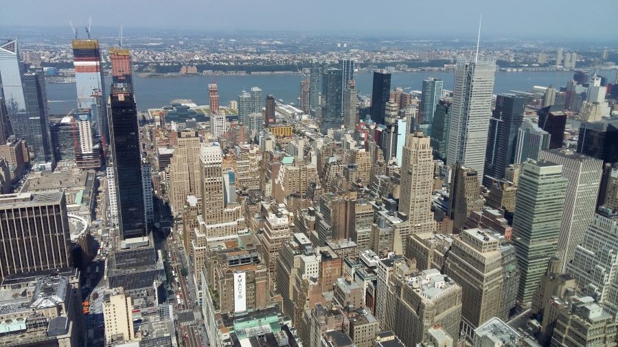 Θέα από το Empire state Building