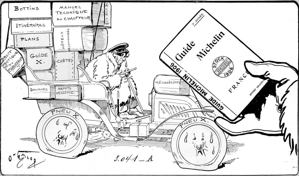Ο πρώτος οδηγός Michelin