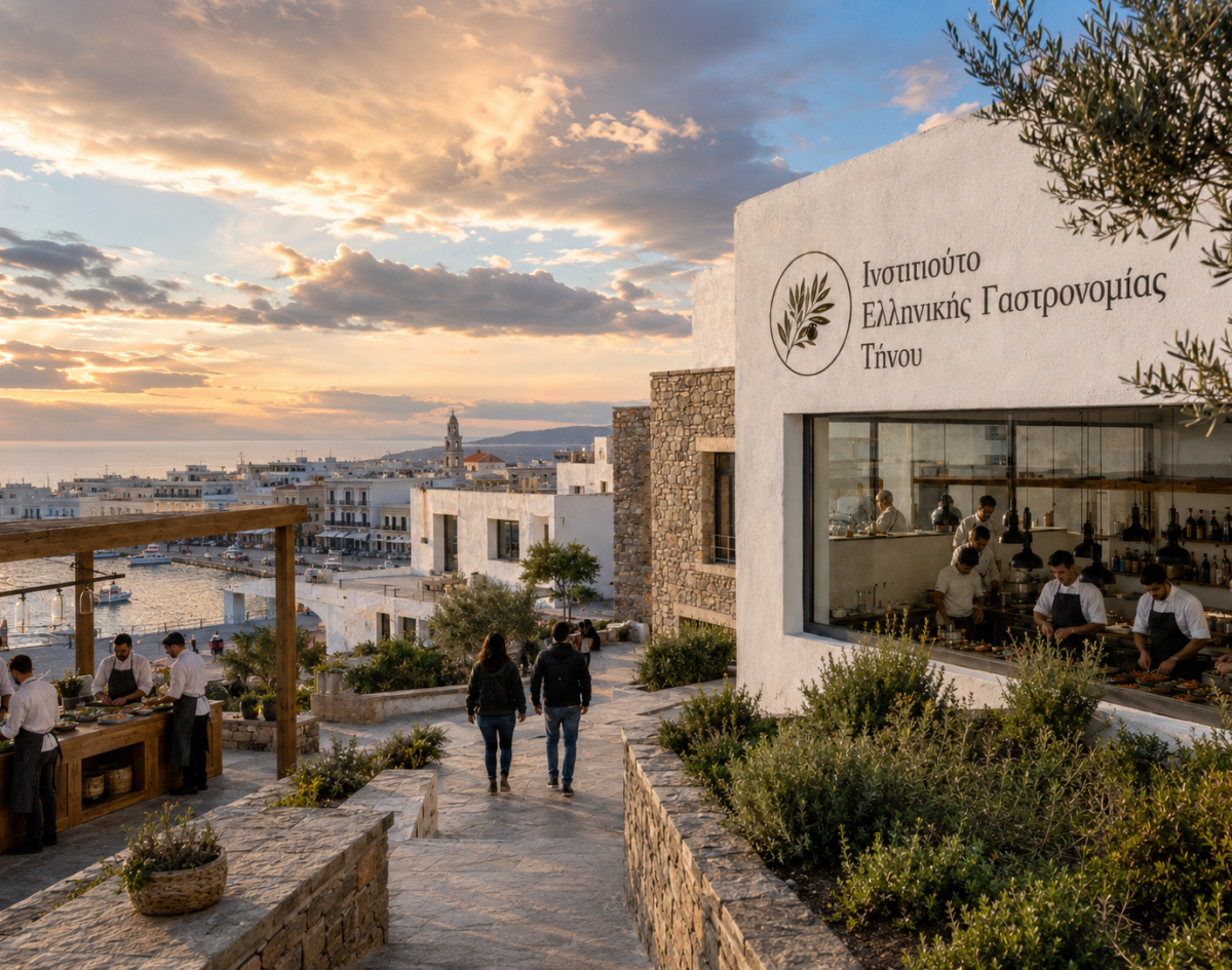 ΕΝΑ ΙΝΣΤΙΤΟΥΤΟ ΓΑΣΤΡΟΝΟΜΙΑΣ ΠΟΥ ΔΕΝ ΥΠΑΡΧΕΙ ΑΛΛΟΥ ΣΤΟΝ ΚΟΣΜΟ ΓΕΝΝΙΕΤΑΙ ΣΤΗΝ ΤΗΝΟ